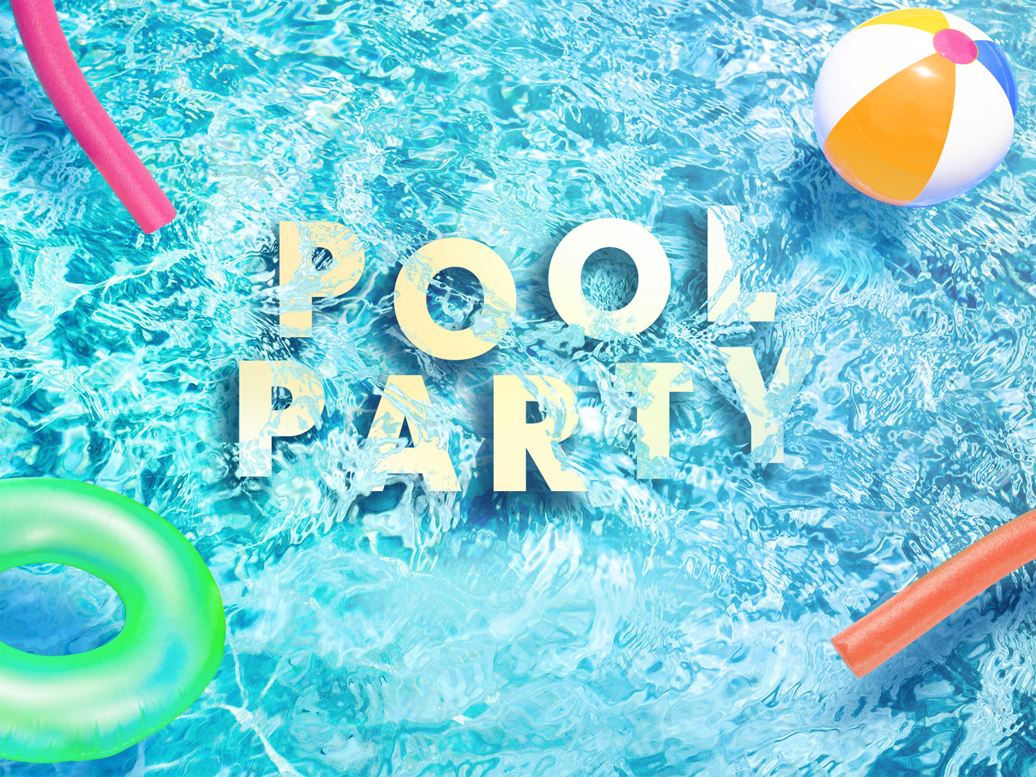 Pool Party Xu thế tổ chức sự kiện mới cho mùa hè sôi động