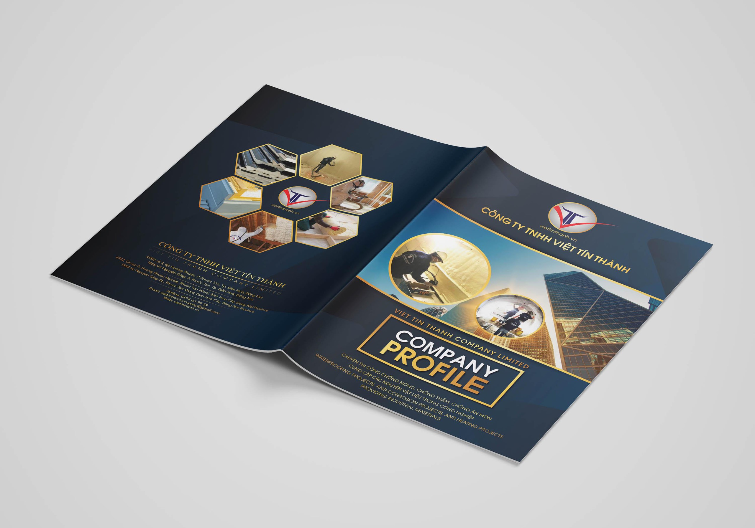 Thiết kế hồ sơ năng lực công ty