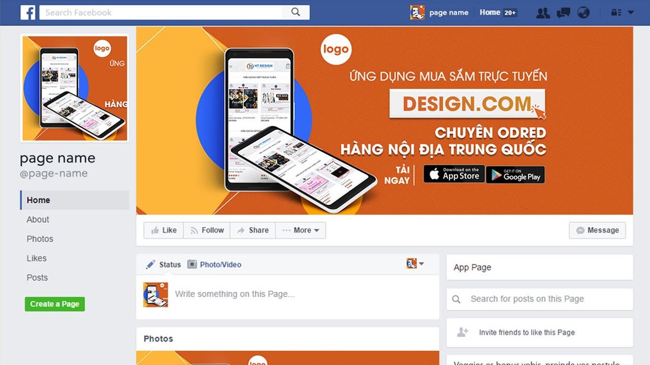 Dịch Vụ Thiết Kế Ảnh Bìa Facebook Uy Tín, Chất Lượng - Á Châu Media Digital  Marketing