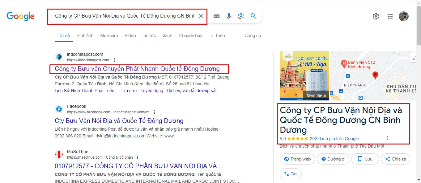 Dịch vụ seo gg map - achaumedia 