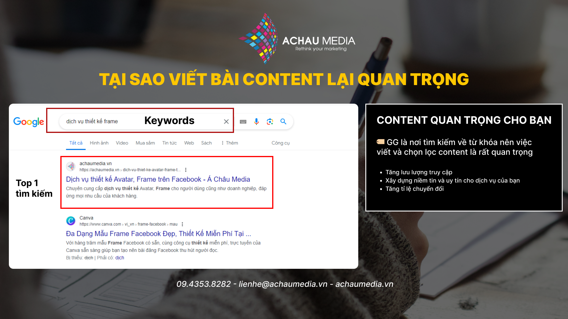 Dịch vụ viết bài content 2024 